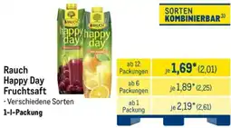 METRO Rauch Happy Day Fruchtsaft Angebot