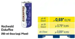 METRO Hochwald Eiskaffee Angebot