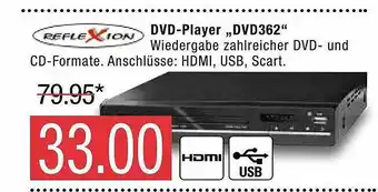 Marktkauf Reflexion Dvd-player „dvd362” Angebot