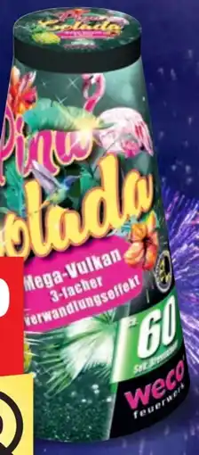 Thomas Philipps Weco Feuerwerk Mega-Vulkan Pina Colada Angebot