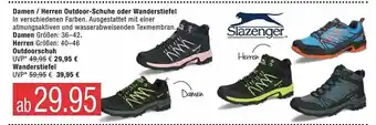 Marktkauf Slazenger Damen-herren Outdoor-schuhe Oder Wanderstiefel Angebot