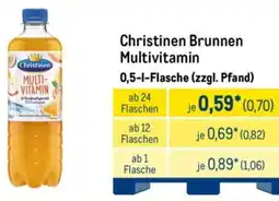 METRO Christinen Brunnen Multivitamin Angebot
