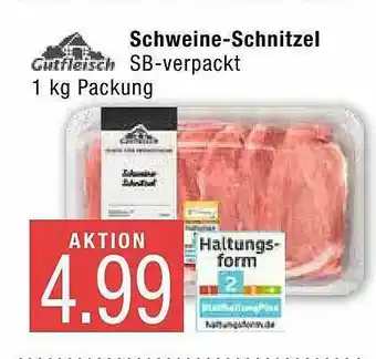 Marktkauf Schweine-schnitzel Sb-verpackt Angebot