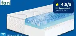 Lidl f.a.n. 7-Zonen-Kaltschaum-Matratze Sweet Dream XXL Angebot