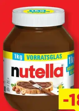 Lidl Ferrero Nutella Brotaufstrich Angebot
