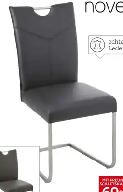 XXXLutz Novel Leder-Schwingstuhl Angebot