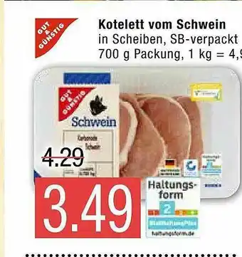 Marktkauf Kotelett Vom Schwein Angebot