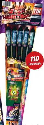 toom Baumarkt Weco Feuerwerk Star Hunter Angebot