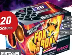 toom Baumarkt Weco Feuerwerk Fox in the Box Angebot