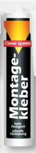 B1 Discount Baumarkt Clever Montagekleber Angebot