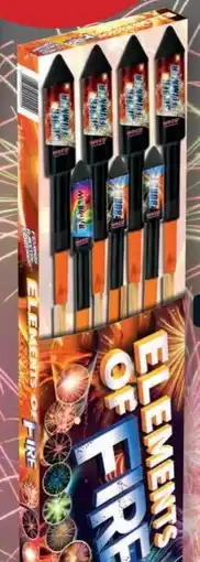 B1 Discount Baumarkt Weco Feuerwerk Elements of Fire Angebot