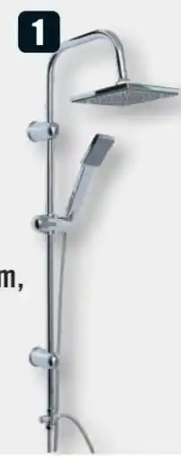 B1 Discount Baumarkt Duschsäule Fine Shower Angebot