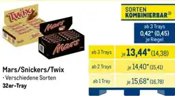 METRO Mars/Snickers/Twix Angebot