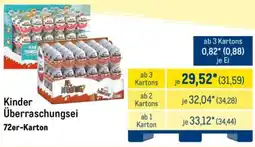 METRO Kinder Überraschungsei Angebot