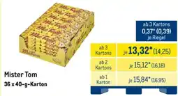 METRO Mister Tom Angebot