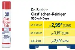 METRO Dr. Becher Glasflächen-Reiniger Angebot