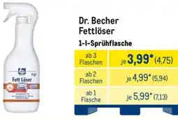 METRO Dr. Becher Fettlöser Angebot