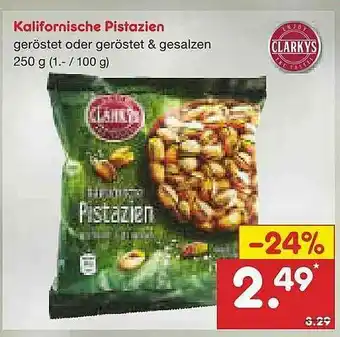 Netto Marken-Discount Clarkys Kalifornische Pistazien Angebot