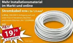 Sonderpreis Baumarkt Stromkabel NYM-J 3x 1,5 mm Angebot