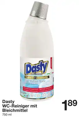 Zeeman Dasty WC-Reiniger mit Bleichmittel Angebot