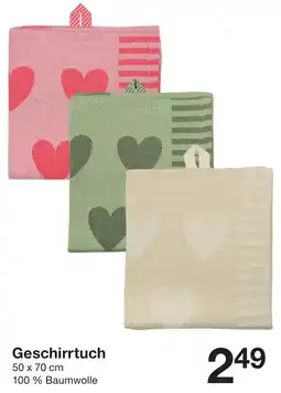 Zeeman Geschirrtuch Angebot