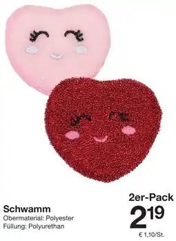 Zeeman Schwamm Angebot