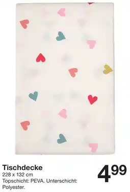 Zeeman Tischdecke Angebot