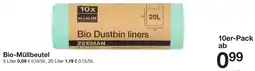 Zeeman Bio-Müllbeutel Angebot
