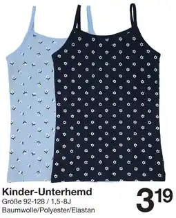 Zeeman Kinder-Unterhemd Angebot