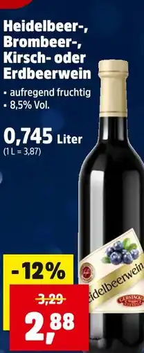 Thomas Philipps Heidelbeerwein Angebot