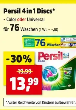 Thomas Philipps Persil 4 in 1 discs color Angebot