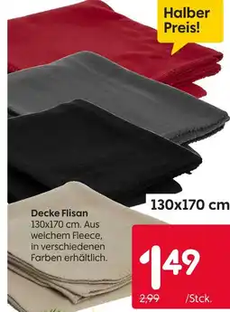 Rusta Decke flisan Angebot