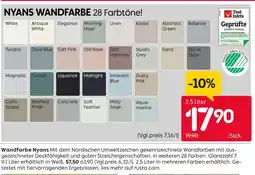 Rusta Wandfarbe nyans Angebot