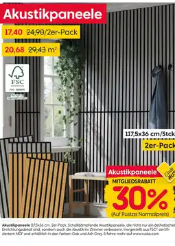 Rusta Akustikpaneele Angebot