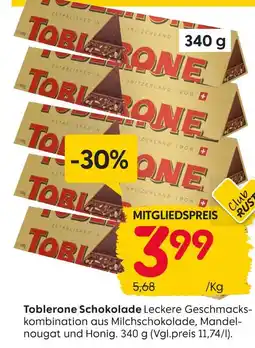 Rusta Toblerone schokolade Angebot