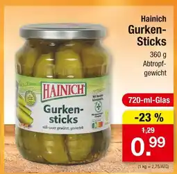 Zimmermann Hainich gurken-sticks Angebot
