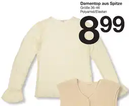 Zeeman Damentop aus Spitze Angebot