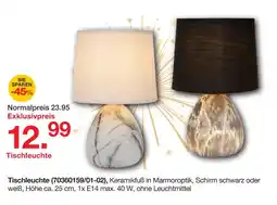 Möbelzentrum Pforzheim Tischleuchte Angebot