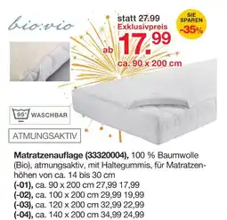 Möbelzentrum Pforzheim Bio:vio matratzenauflage Angebot