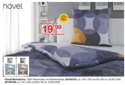 Möbelzentrum Pforzheim Novel flanell-bettwäsche ca. 135 x 200 und 80 x 80 cm Angebot