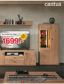 Möbelzentrum Pforzheim Cantus wohnwand Angebot