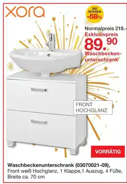 Möbelzentrum Pforzheim Xora waschbeckenunterschrank Angebot