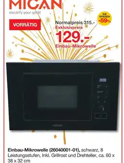 Möbelzentrum Pforzheim Mican einbau-mikrowelle Angebot