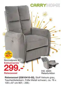 Möbelzentrum Pforzheim Carryhome relaxsessel Angebot