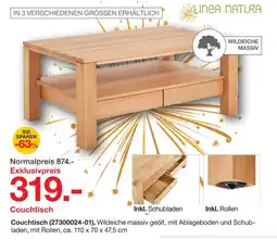 Möbelzentrum Pforzheim Linea natura couchtisch Angebot