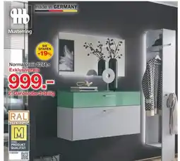 Möbelzentrum Pforzheim Musterring garderobe 3-teilig Angebot