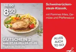 Möbelzentrum Pforzheim Schweinerückensteak-klassik Angebot