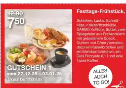 Möbelzentrum Pforzheim Festtags-frühstück Angebot