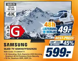 Expert Samsung qled tv gq65q7f5auxzg Angebot