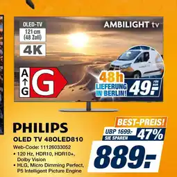 Expert Philips oled tv 48oled810 Angebot